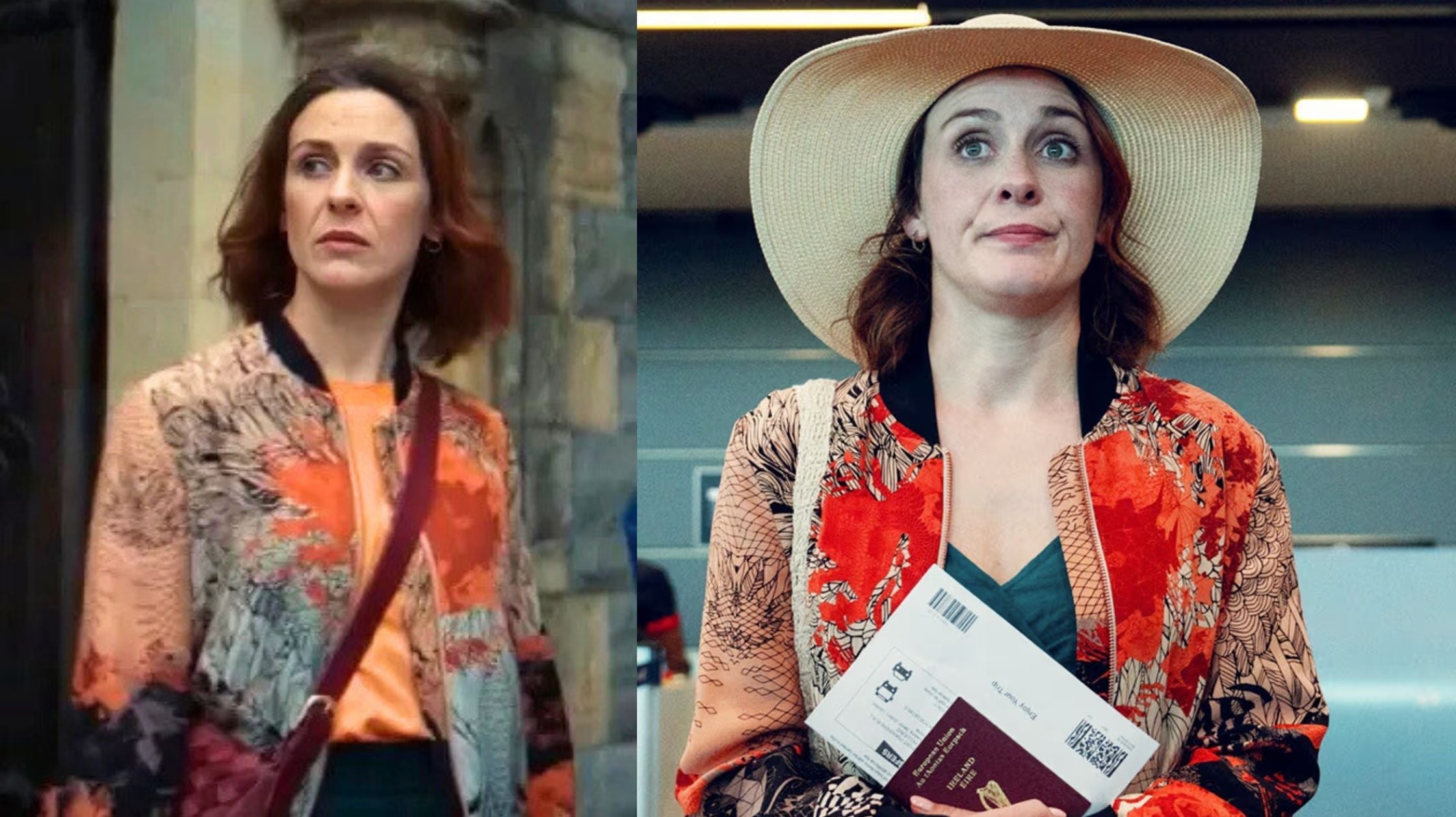 Shop 'How To Get From Heaven To Belfast' Roisin Gallagher Bomber Jacket