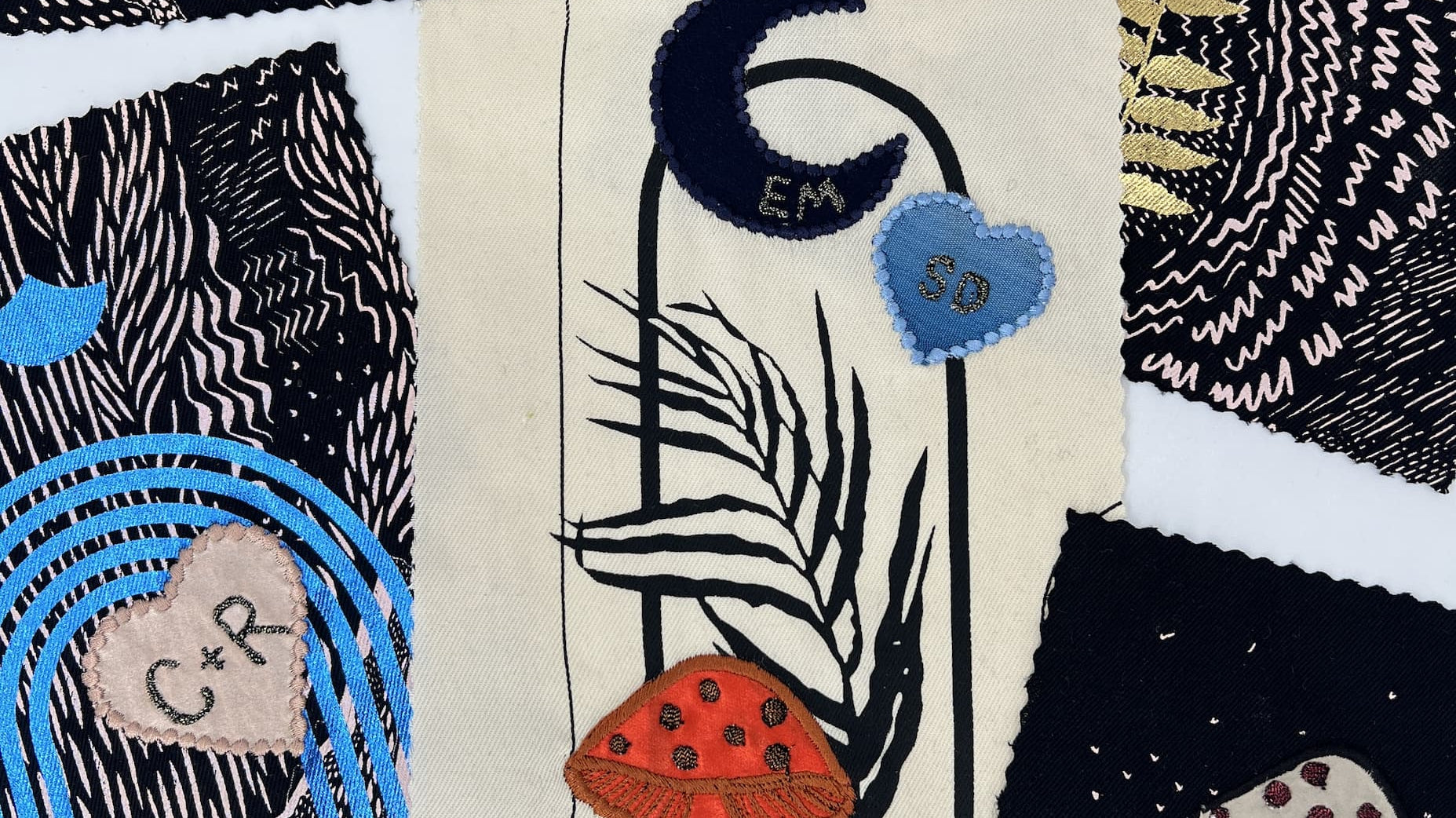 FOIL & THREAD: A WORKSHOP WITH SOPHIE DARLING & ELLIE MAC EMBROIDERY