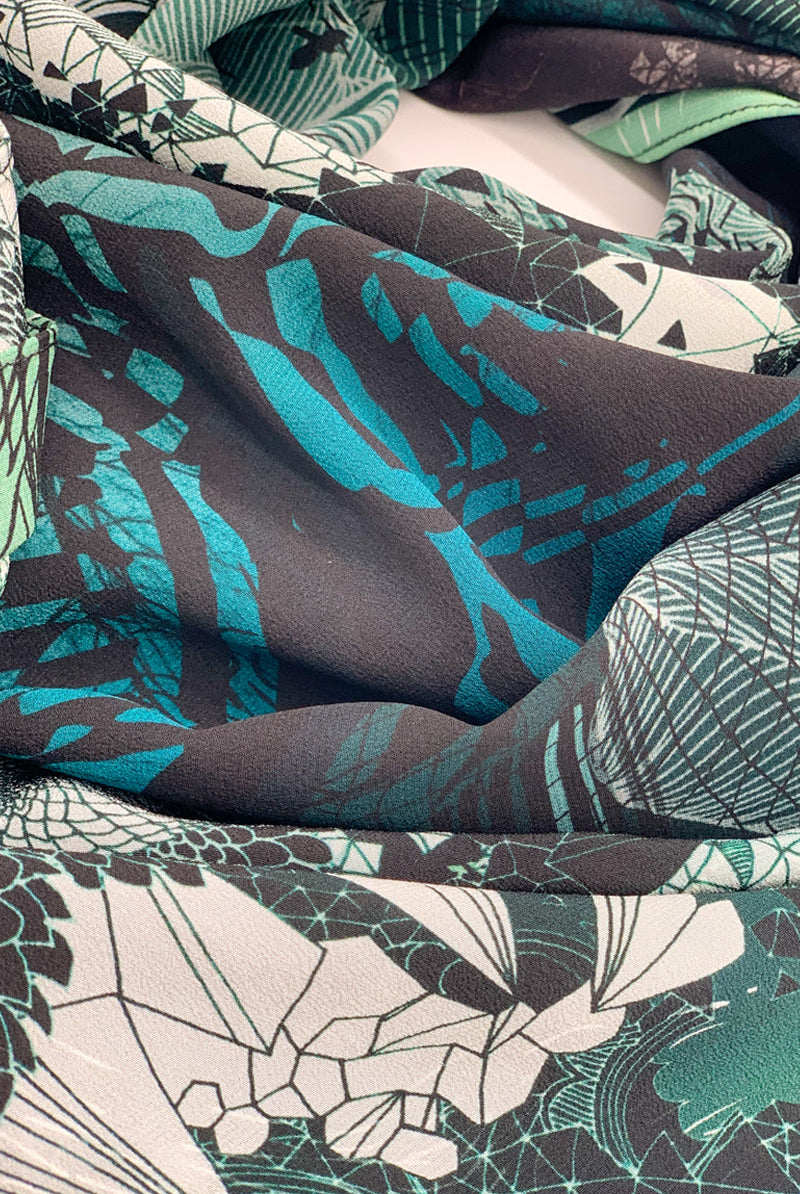 sophie darling new moon crepe de chine scarf large close up