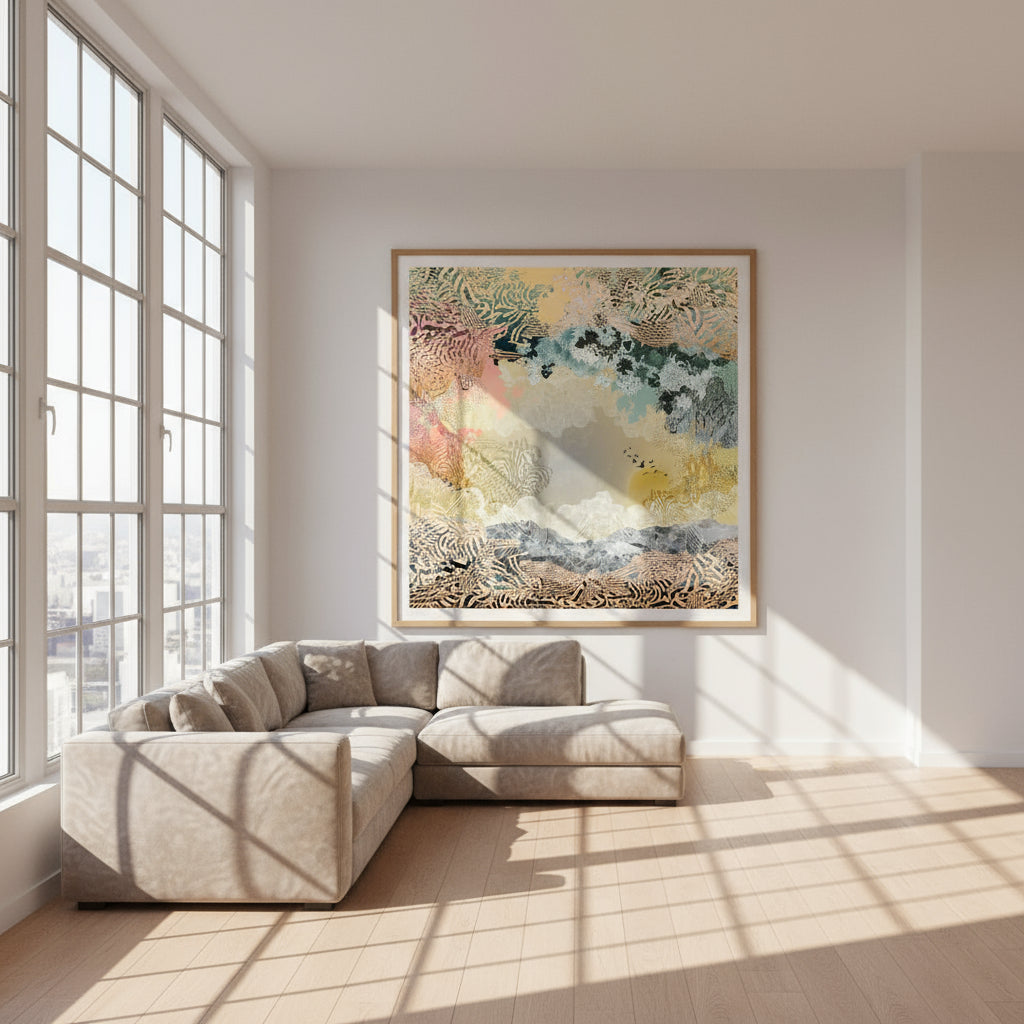 Lola Silk Bomber Jacket full print design