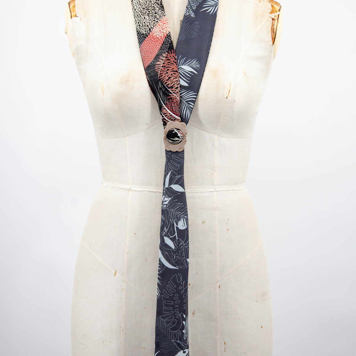 Cupid long skinny scarf - limited edition silk blend