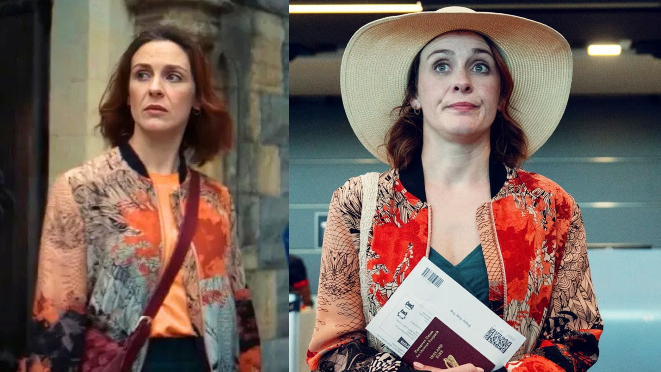 Shop 'How To Get From Heaven To Belfast' Roisin Gallagher Bomber Jacket