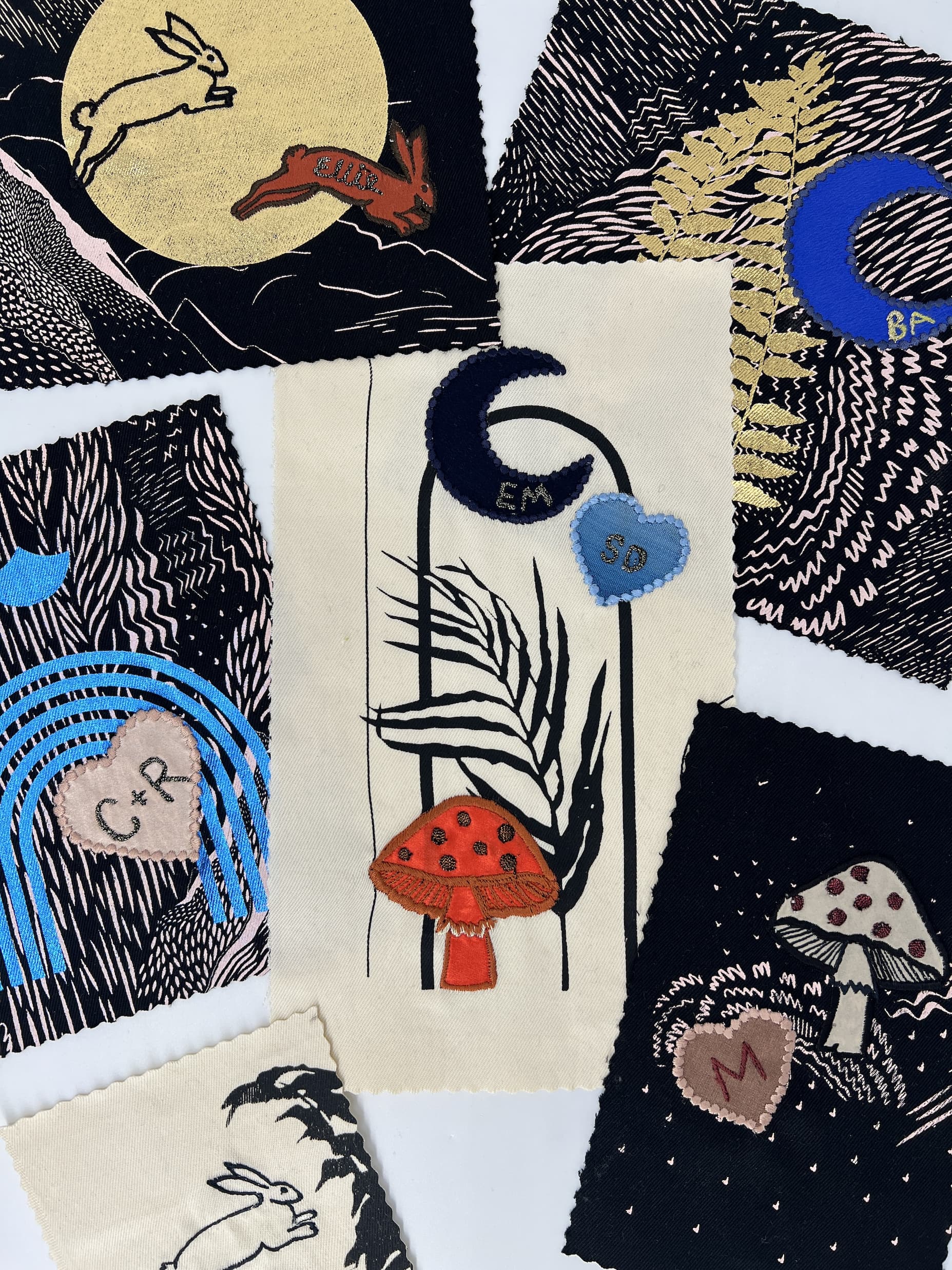 FOIL & THREAD: A WORKSHOP WITH SOPHIE DARLING & ELLIE MAC EMBROIDERY