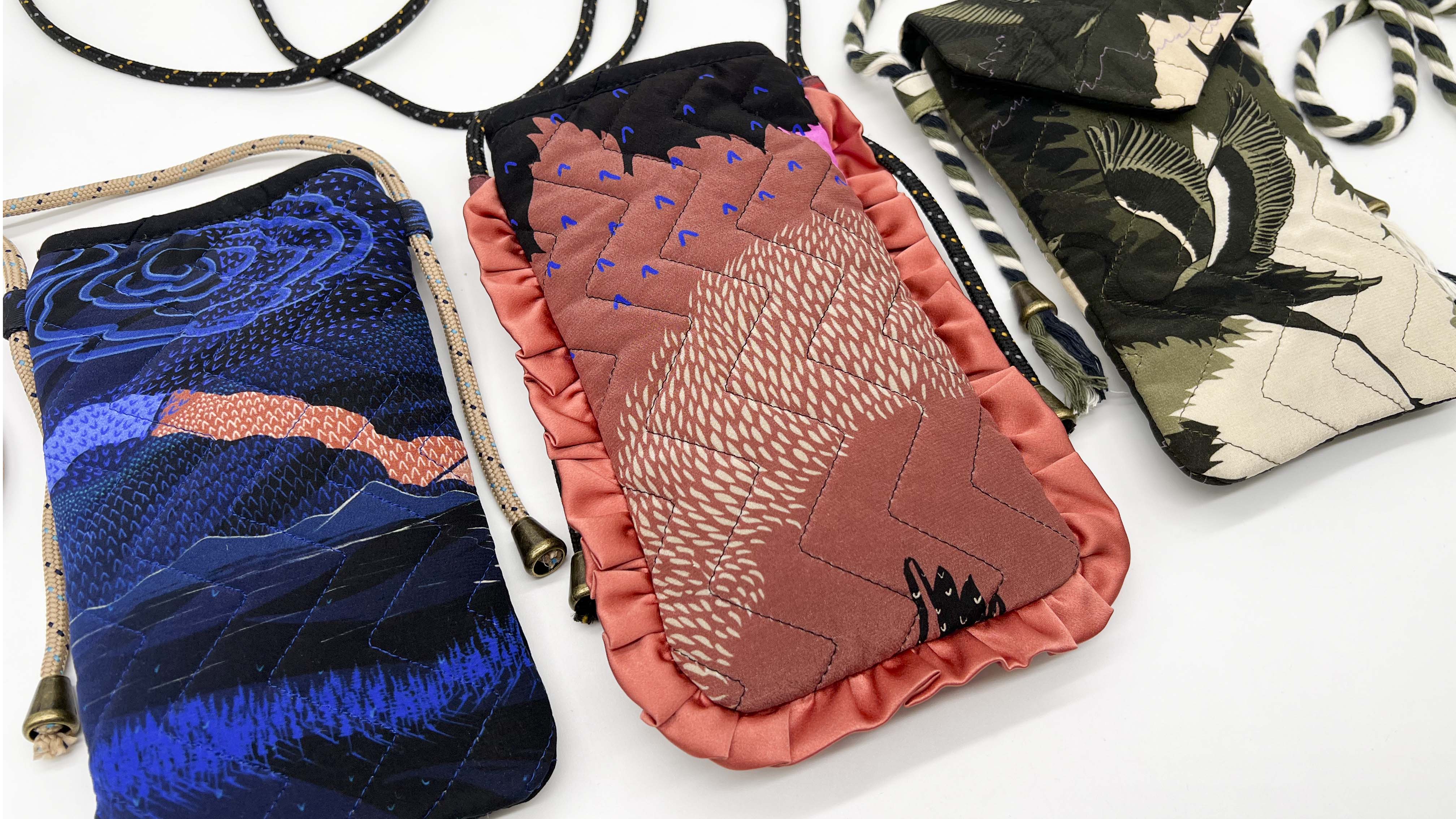 Quilted Phone Bags