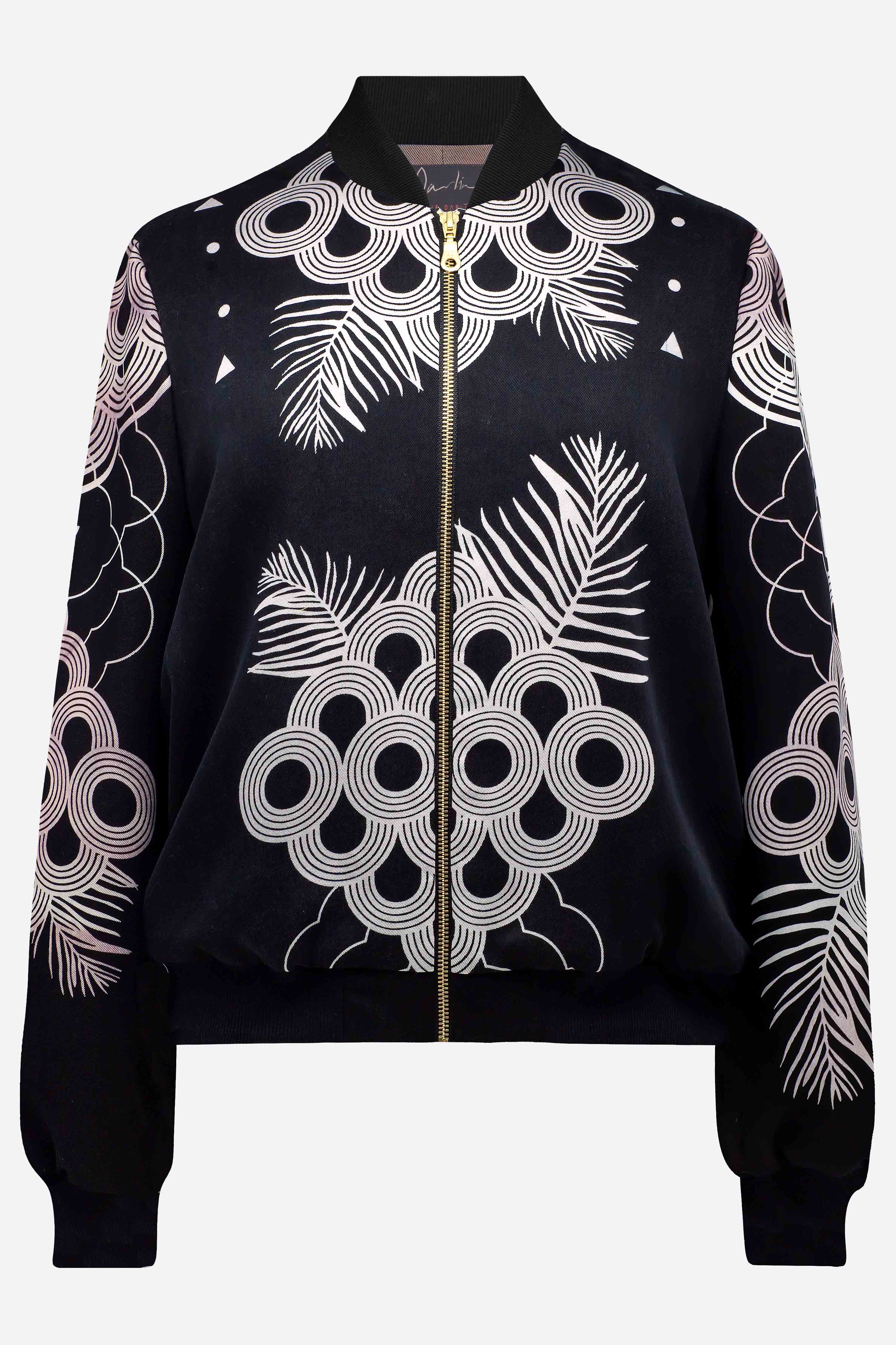 関税送料込Self-Portrait Herringbone Bomber Jacket Self-Portrait Black Herringbone Bomber Jacket – Ashia Mode