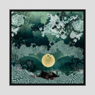 New Moon Canvas Print - Square