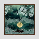 New Moon Canvas Print - Square