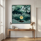 New Moon Canvas Print - Square