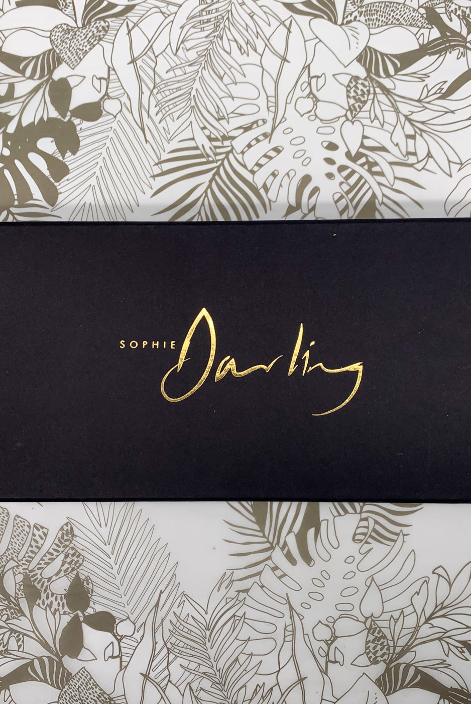 Sophie Darling Personalised Gift Box With Gold Foil 